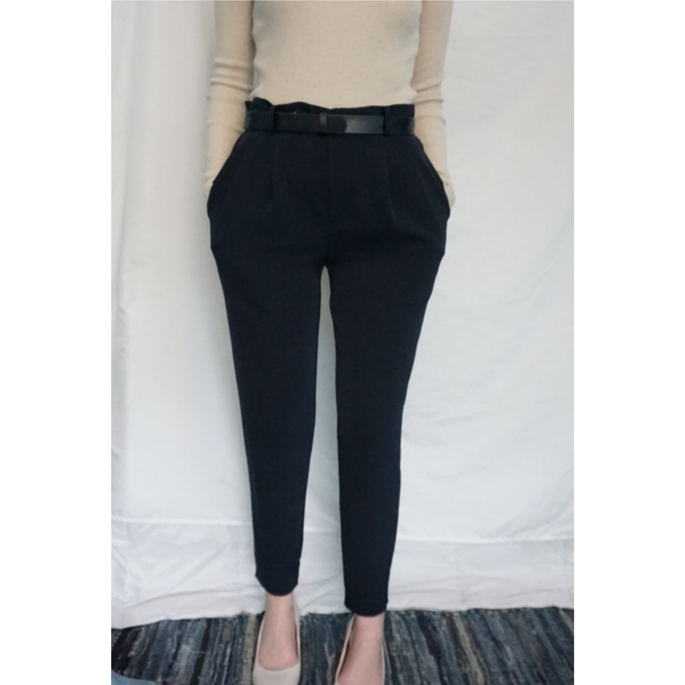 Black High Waisted Pants